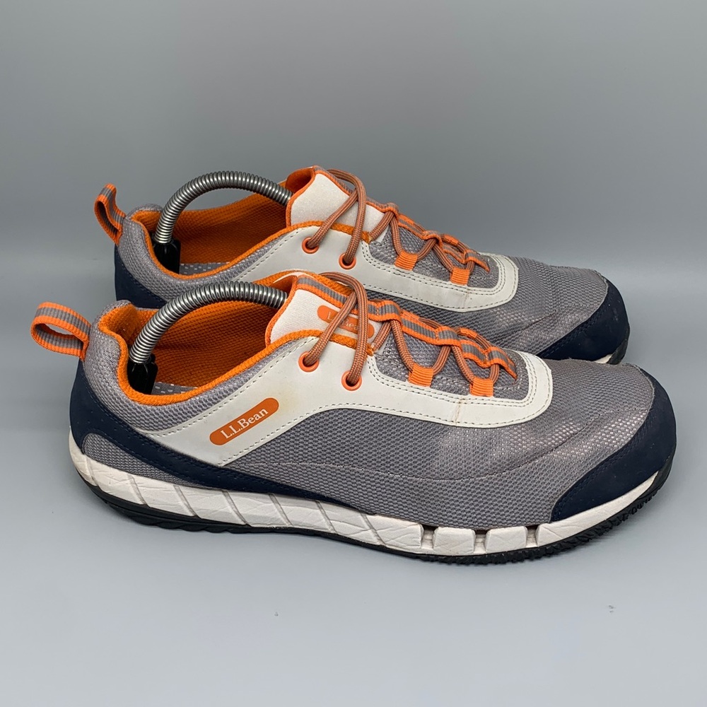 L.L.Bean Gray Orange Water Shoes Men’s Sz‎ 10.5